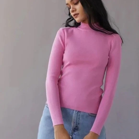 Urban Outfitters Tops - Pink Urban Outfitters Turtleneck